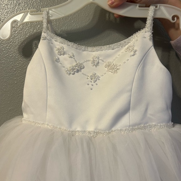 David’s Bridal Kids size 3 Flower Girl Dress - Picture 3 of 3